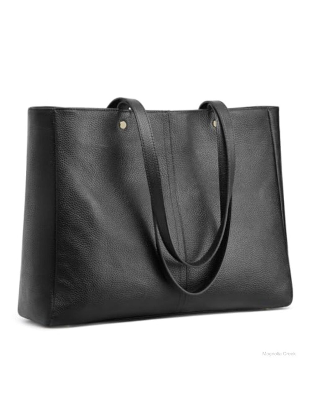 Top Grain Pebbled Cowhide Leather Tote Bag Satchel Large Capacity